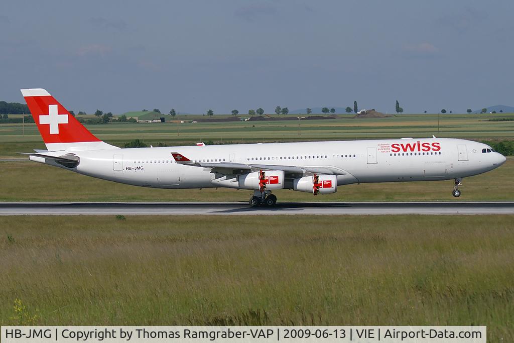 HB-JMG, 2003 Airbus A340-313 C/N 562, Swiss International Airlines Airbus A340-300