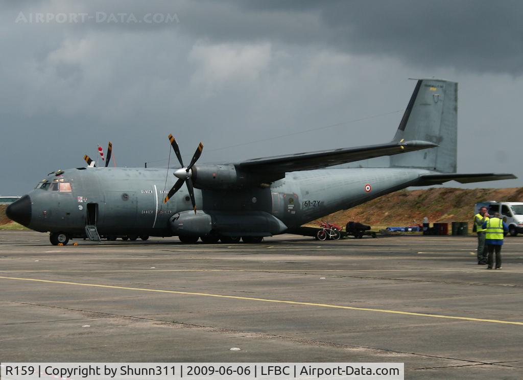 R159, Transall C-160R C/N 159, Used as a logistic aircraft for French Air Force Patrol during LFBC Airshow 2009
