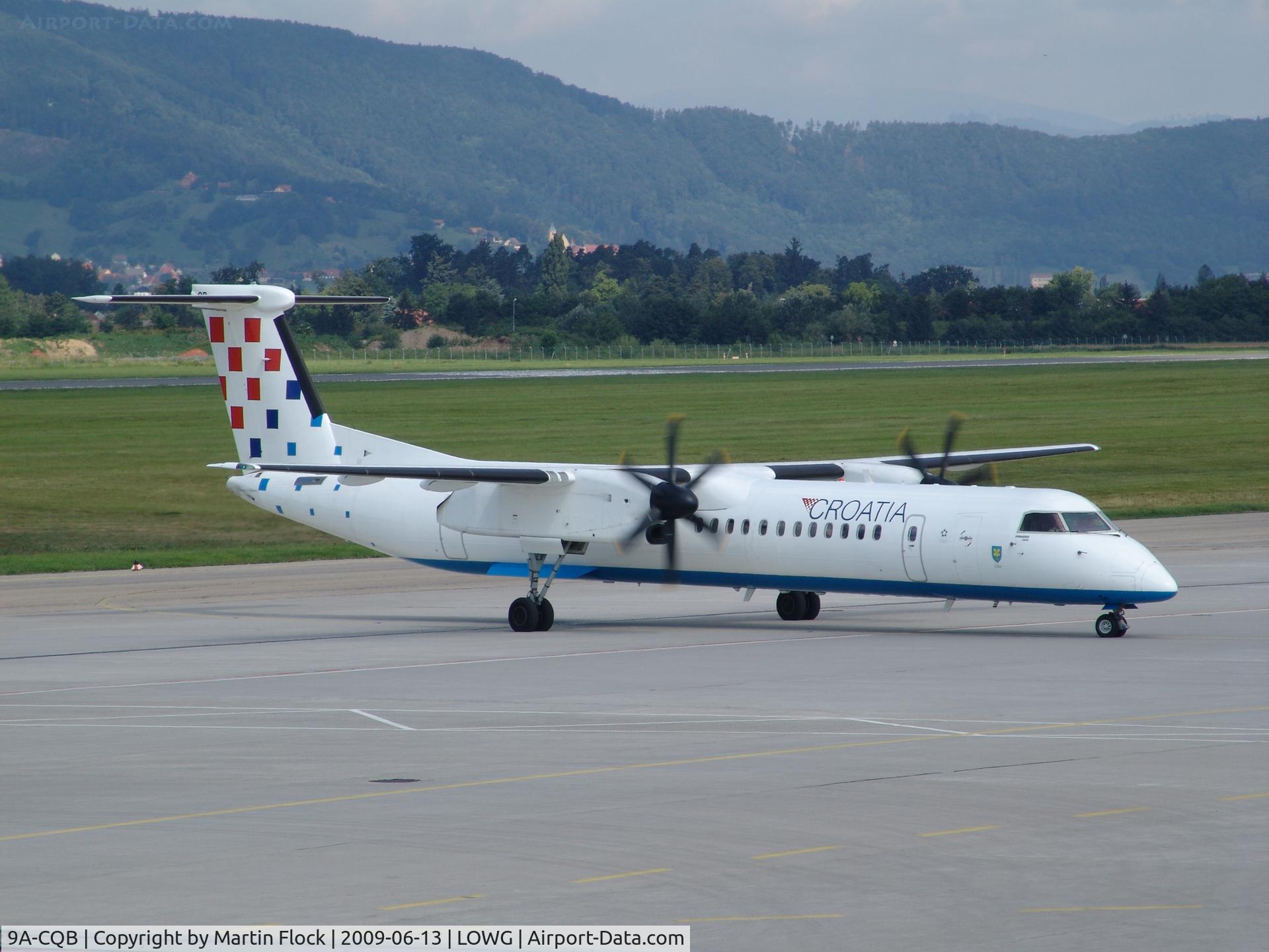 9A-CQB, 2008 De Havilland Canada DHC-8-402Q Dash 8 C/N 4211, .