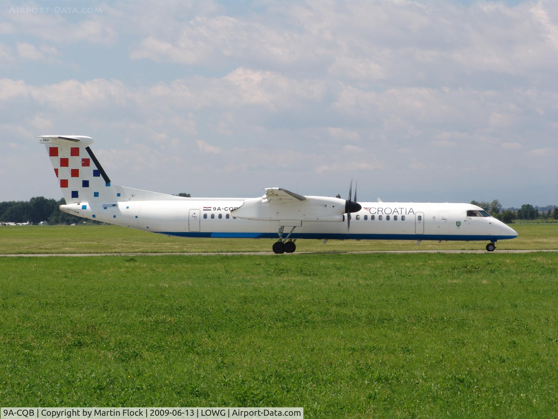 9A-CQB, 2008 De Havilland Canada DHC-8-402Q Dash 8 C/N 4211, .