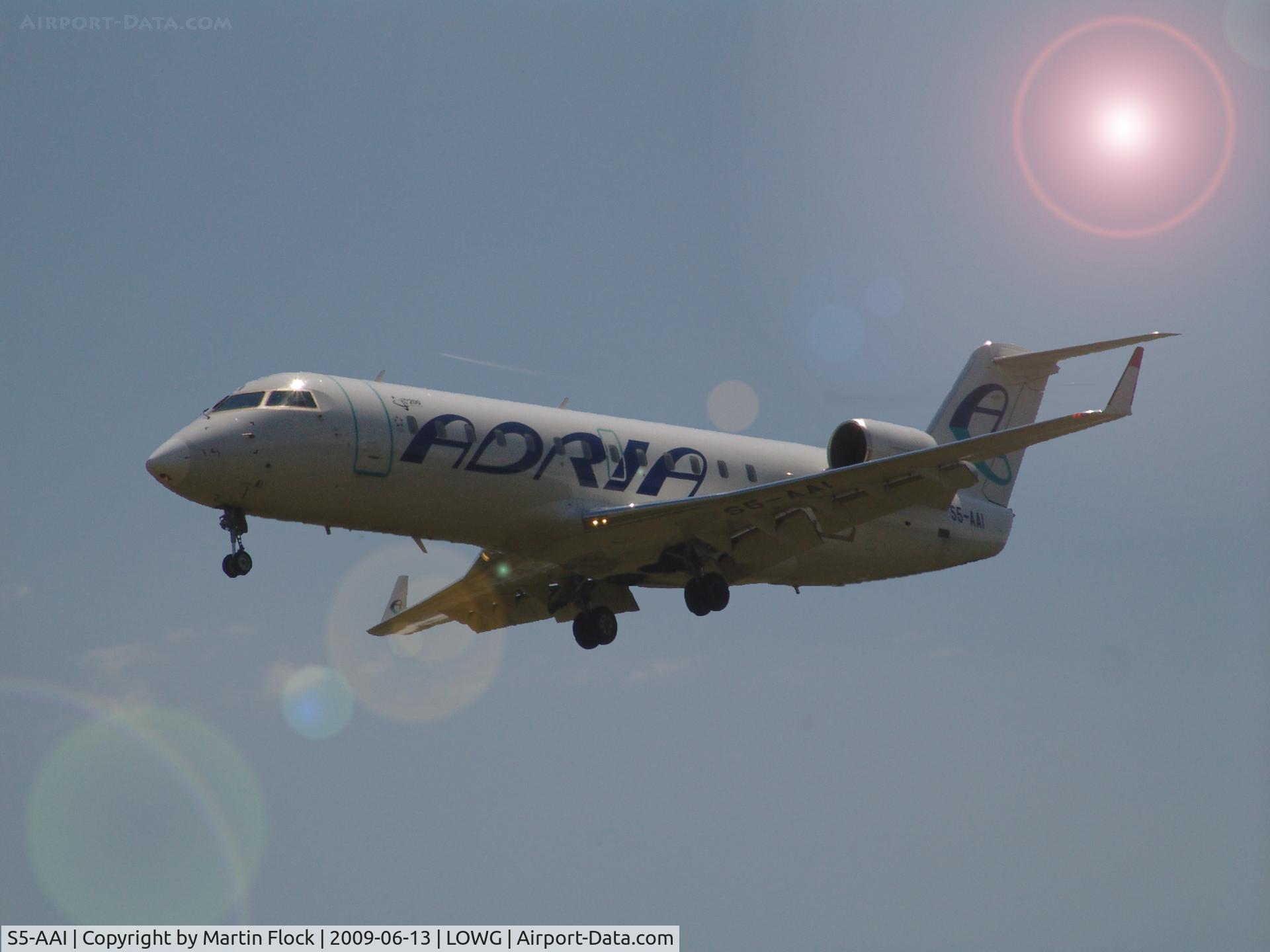 S5-AAI, 1998 Canadair CRJ-200LR (CL-600-2B19) C/N 7248, .