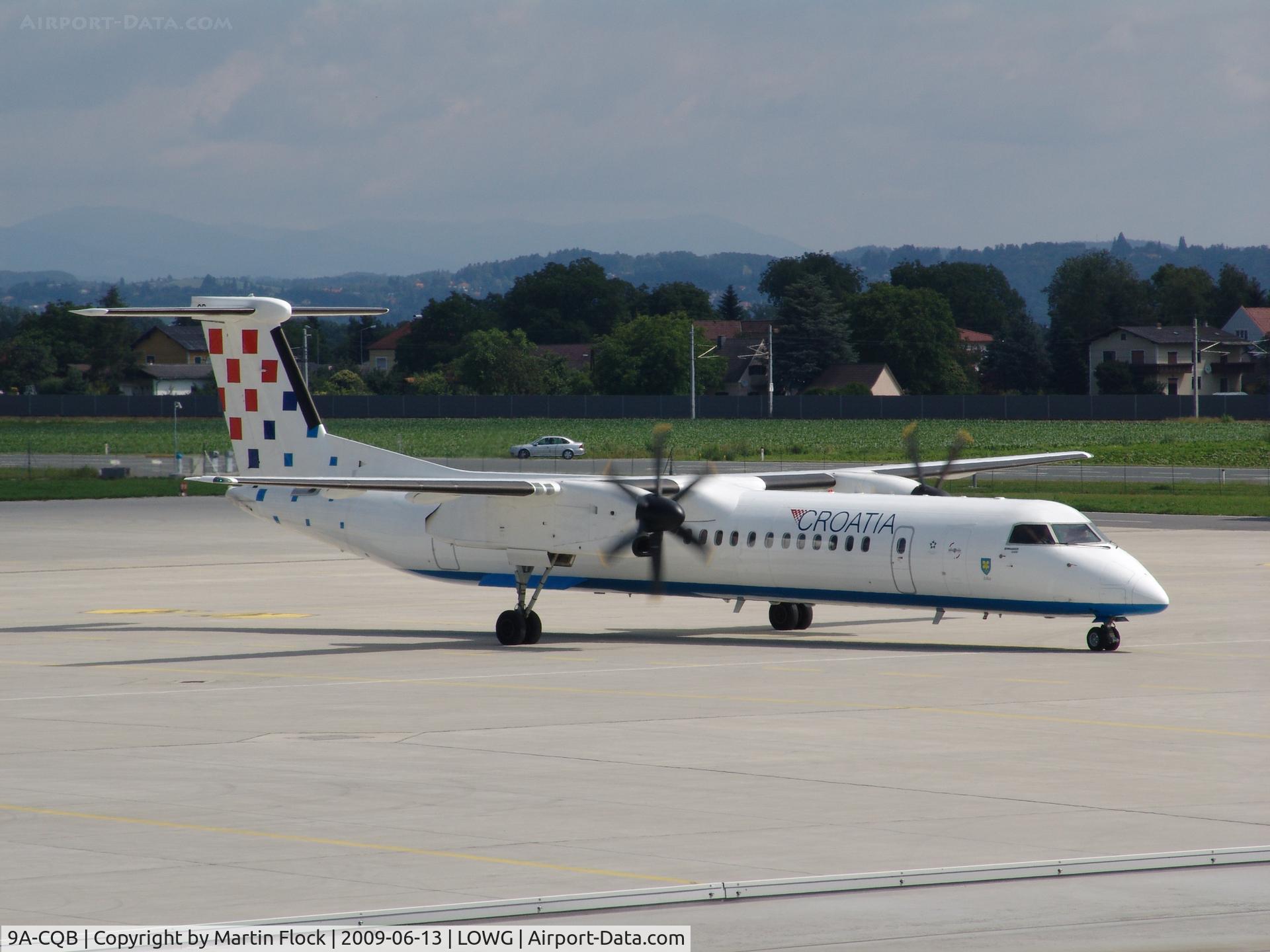 9A-CQB, 2008 De Havilland Canada DHC-8-402Q Dash 8 C/N 4211, .