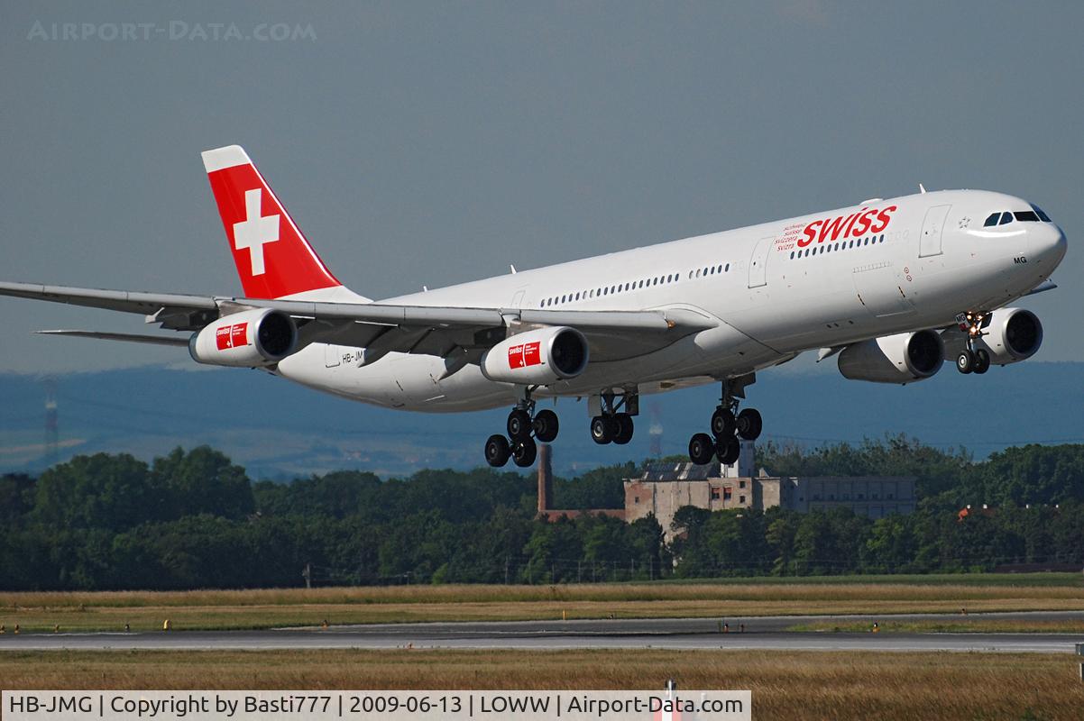 HB-JMG, 2003 Airbus A340-313 C/N 562, nice swiss upgrade