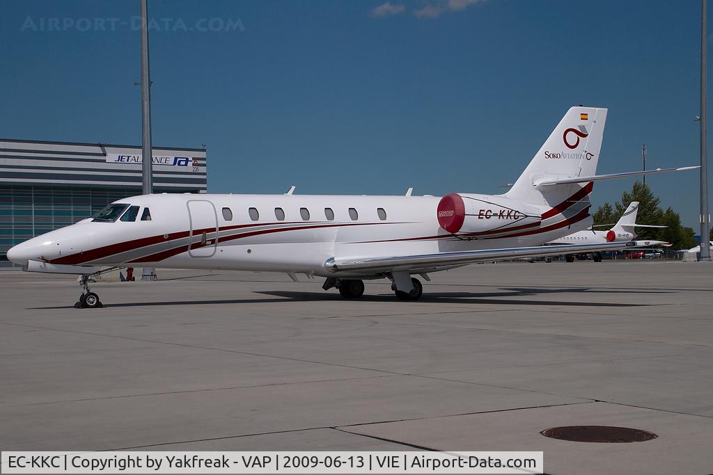 EC-KKC, 2007 Cessna 680 Citation Sovereign C/N 680-0117, Cessna 680