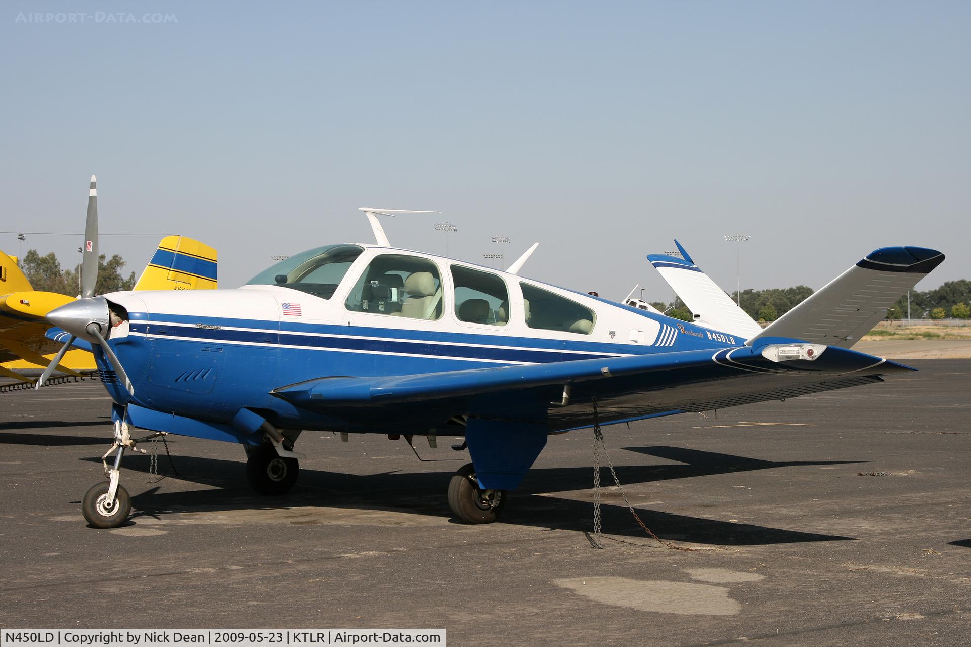 N450LD, 1979 Beech V35B Bonanza C/N D-10318, KTLR