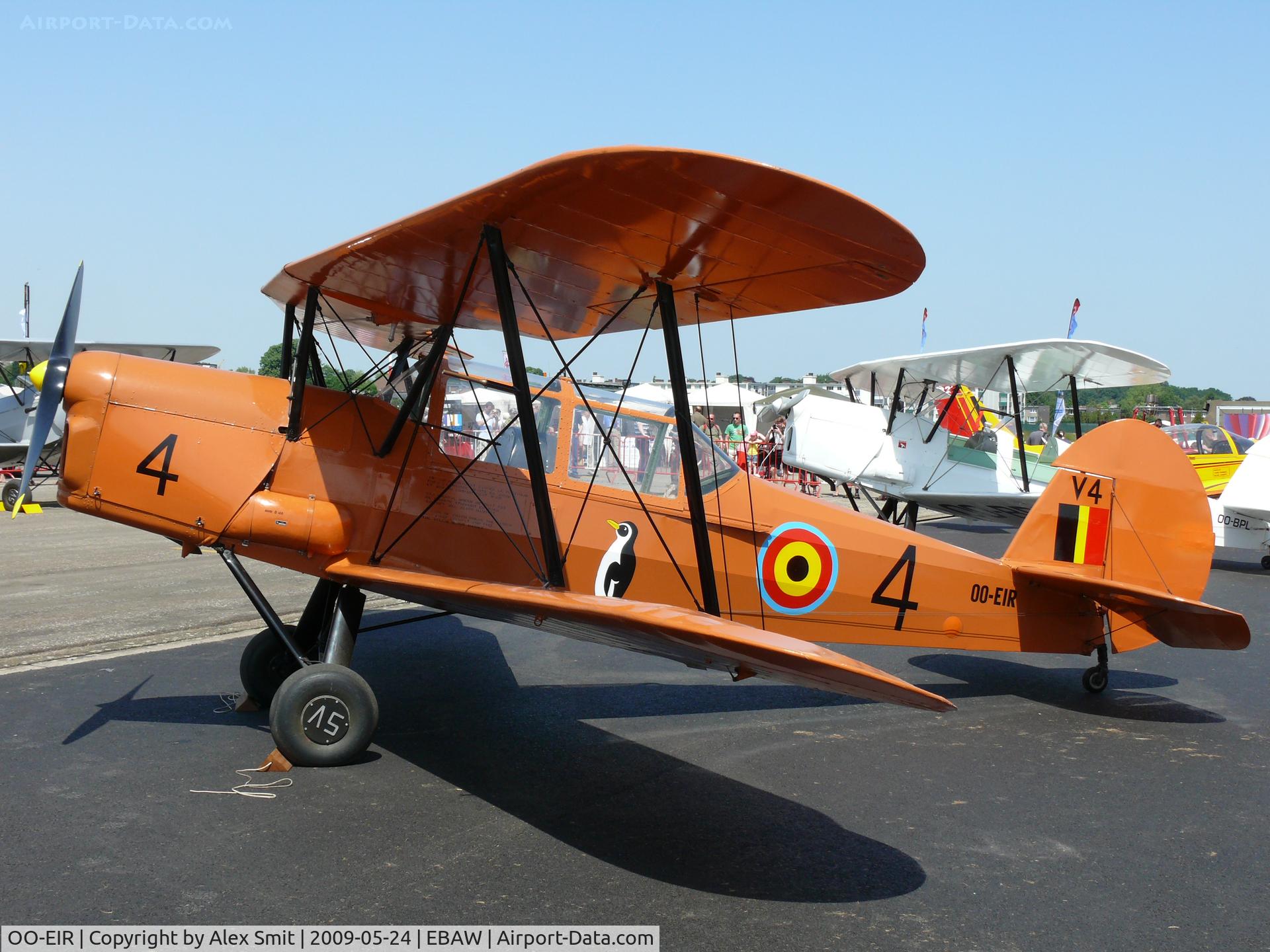 OO-EIR, 1948 Stampe-Vertongen SV-4B C/N 1144, Stampe-Vertongen SV-4B OO-EIR painted as Belgian Air Force (V-)4