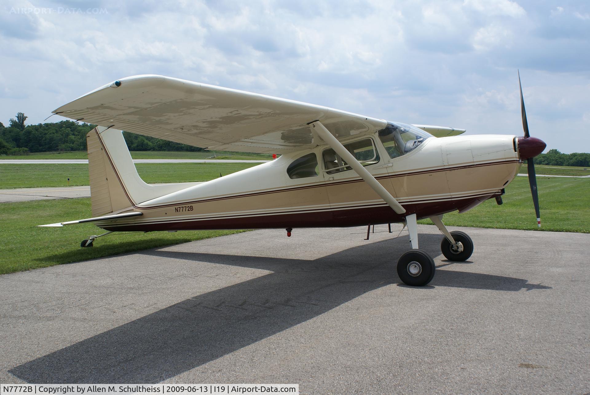 N7772B, 1956 Cessna 180 C/N 32420, 1956 C180