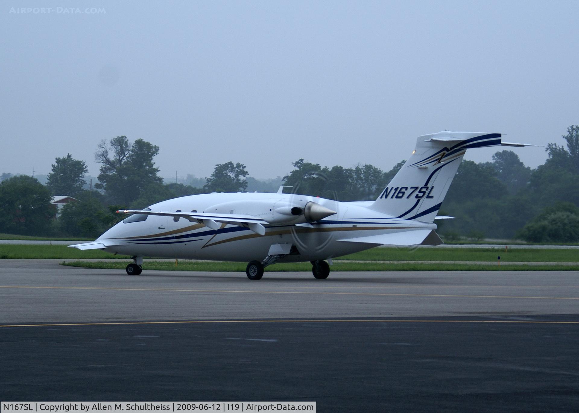 N167SL, 2007 Piaggio P-180 C/N 1136, Piaggio 180