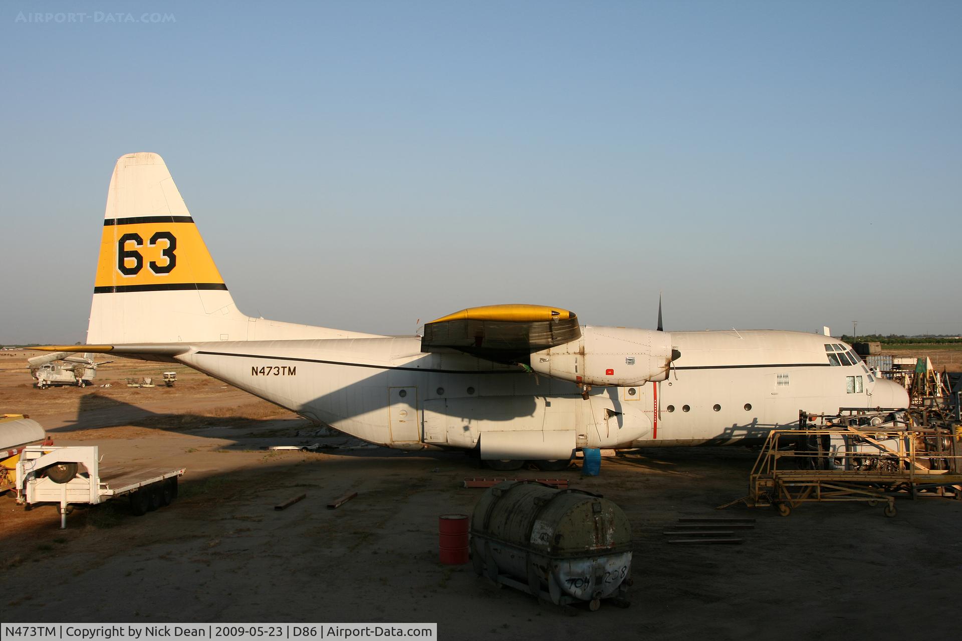 N473TM, 1957 Lockheed C-130A Hercules C/N 182-3081, D86