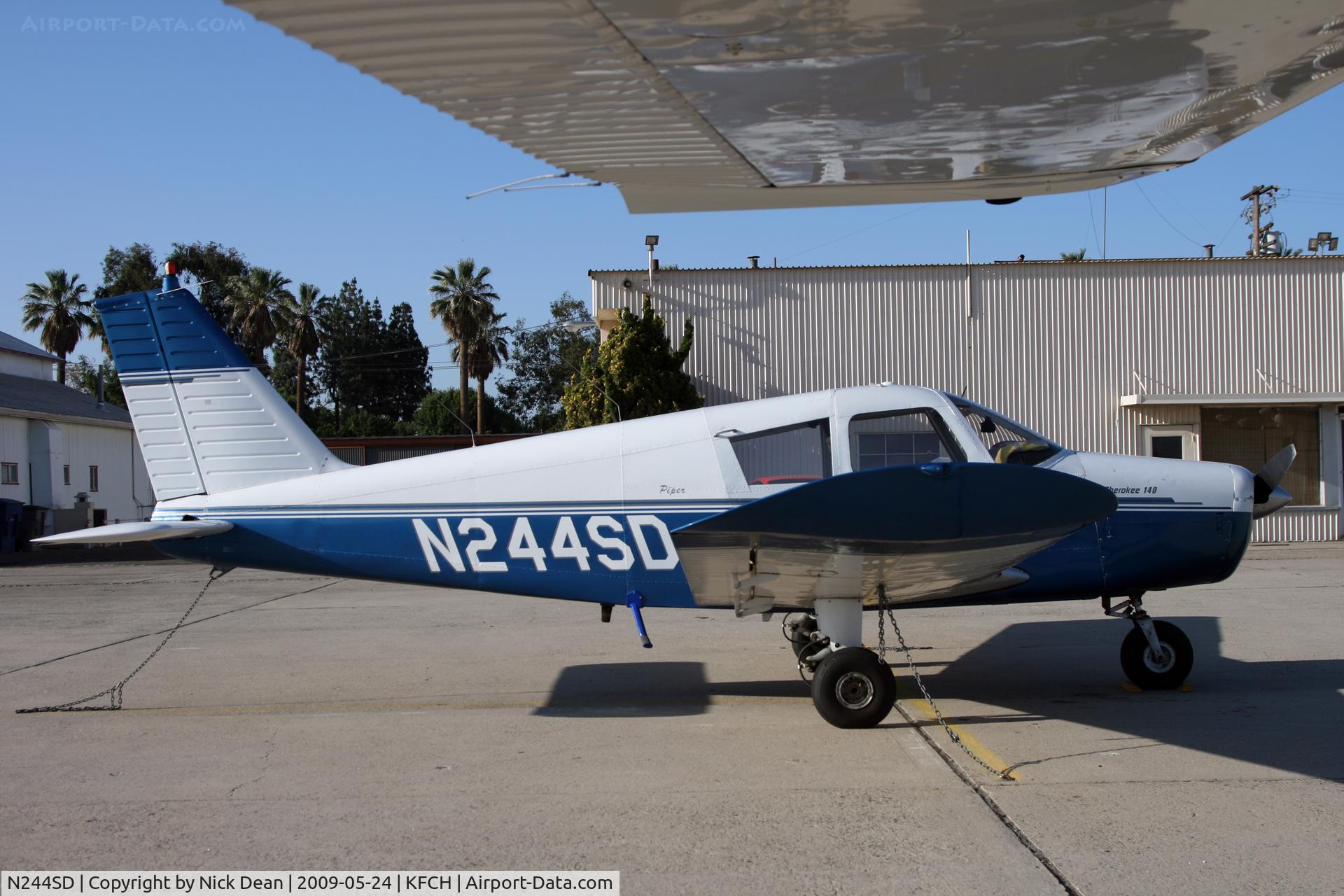 N244SD, 1971 Piper PA-28-140 C/N 28-7125536, KFCH