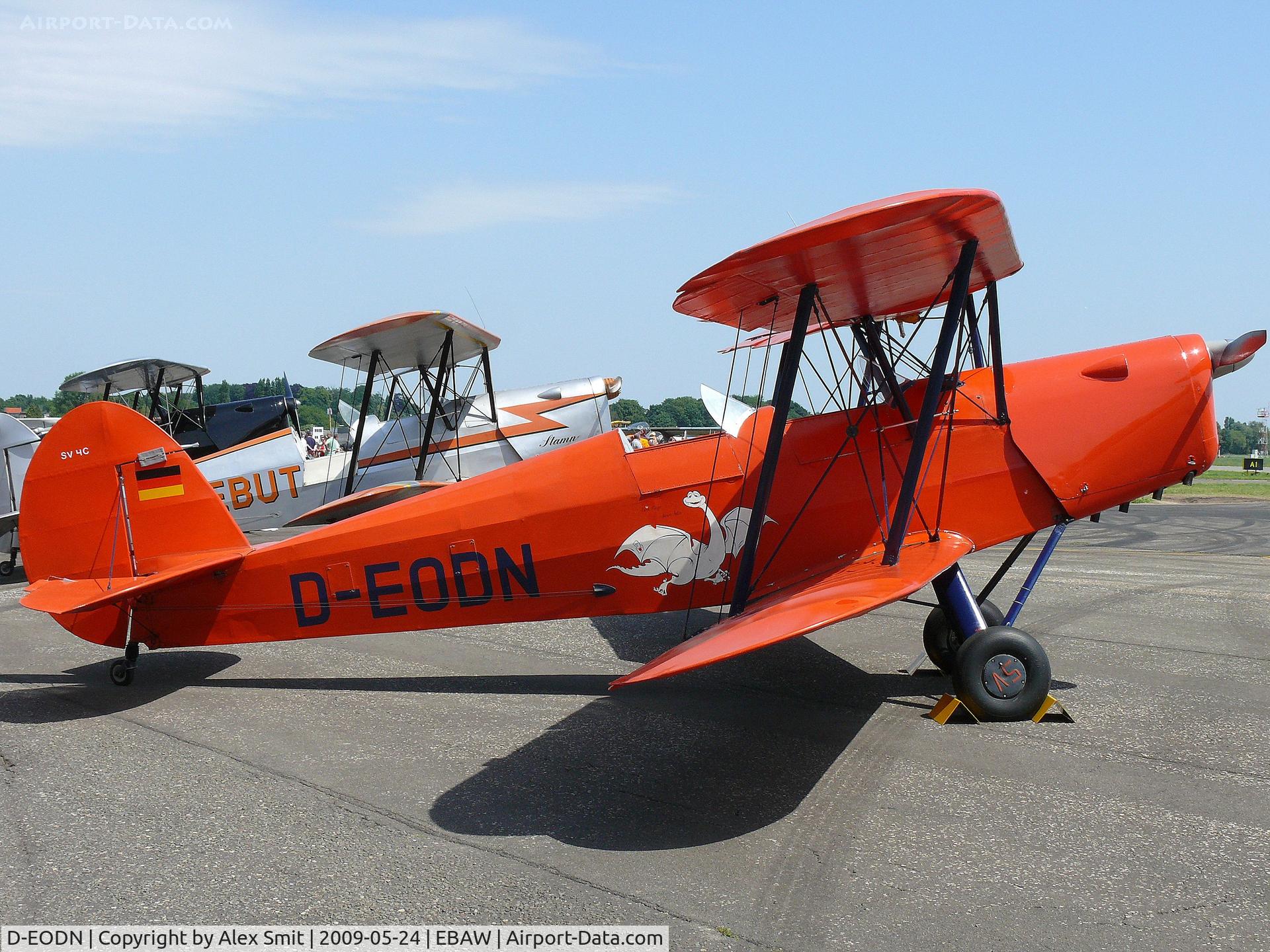 D-EODN, 1946 Stampe-Vertongen SV-4C C/N 113, Stampe-Vertongen SNCAN/SV4C D-EODN