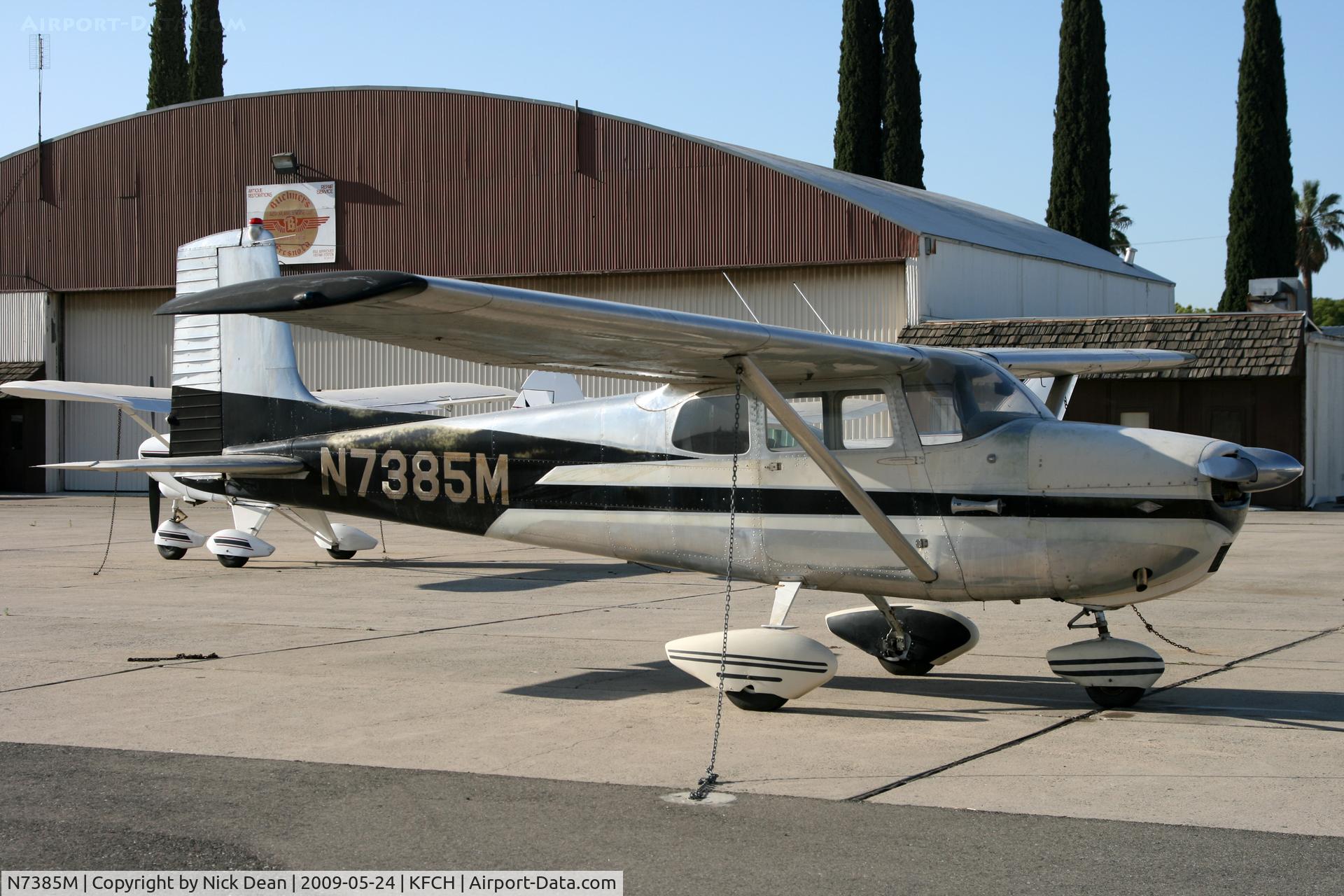 N7385M, 1958 Cessna 175 Skylark C/N 55685, KFCH