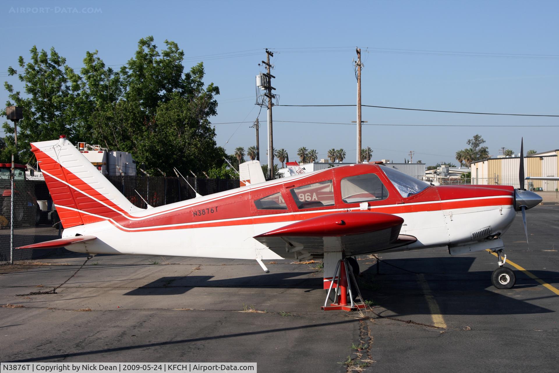 N3876T, 1967 Piper PA-28R-180 Cherokee Arrow C/N 28R-30201, KFCH