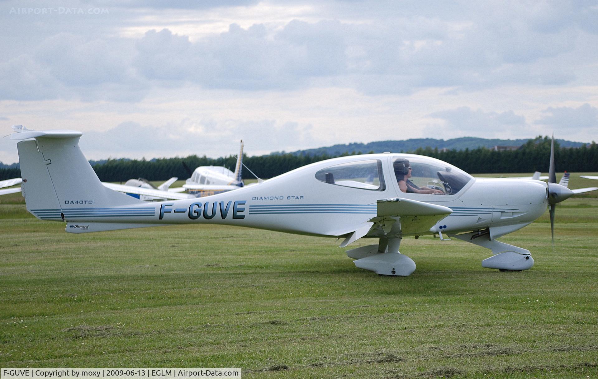 F-GUVE, 2004 Diamond DA-40D Diamond Star C/N D4.045, DIAMOND DA 40D visiting White Waltham