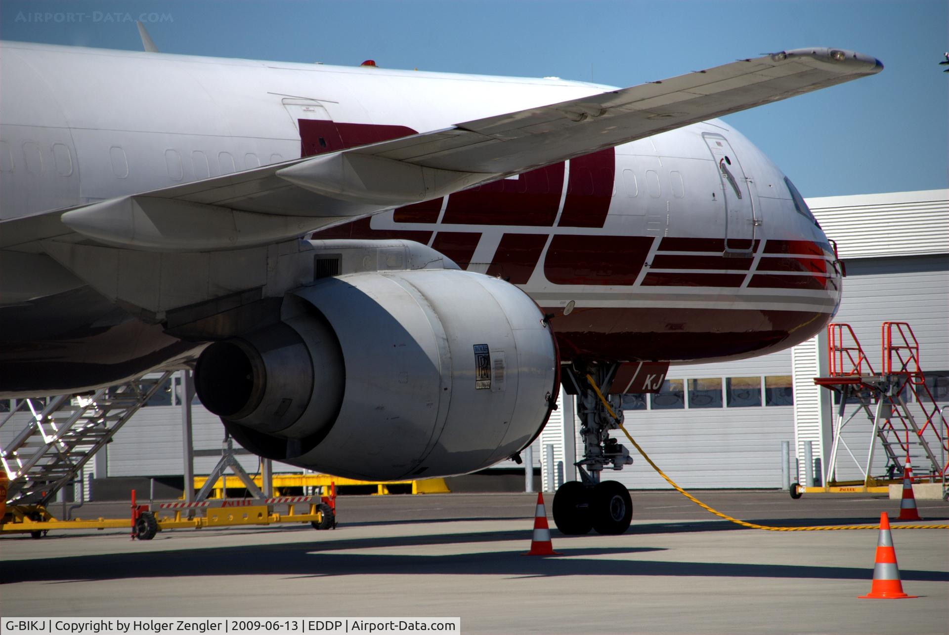 G-BIKJ, 1983 Boeing 757-236/SF C/N 22181, Sunny saturday afternoon at DHL Hub Leipzig