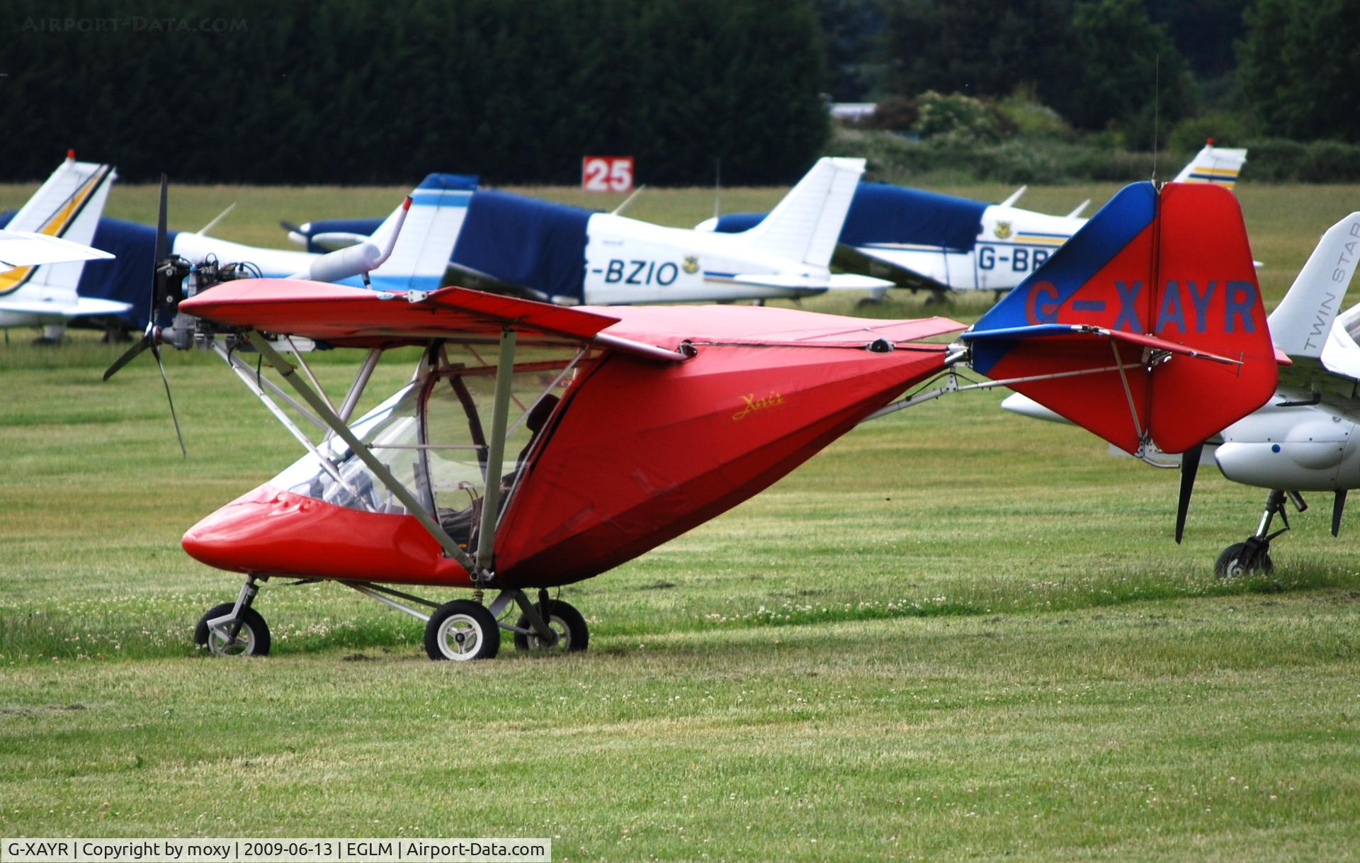 G-XAYR, 2000 Raj Hamsa X-Air 582(2) C/N BMAA/HB/122, X'AIR 582 at White Waltham