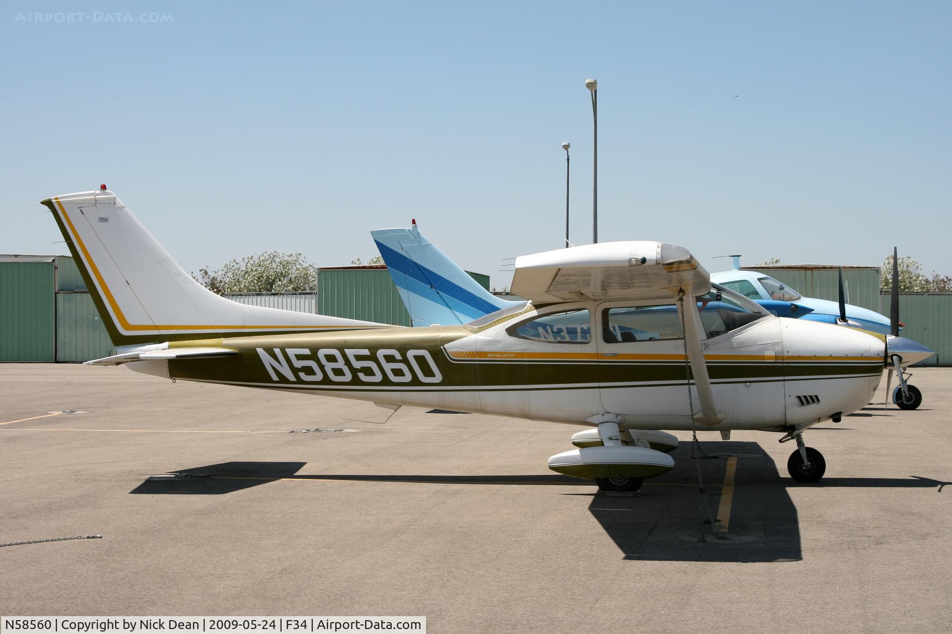 N58560, 1973 Cessna 182P Skylane C/N 18262140, F34