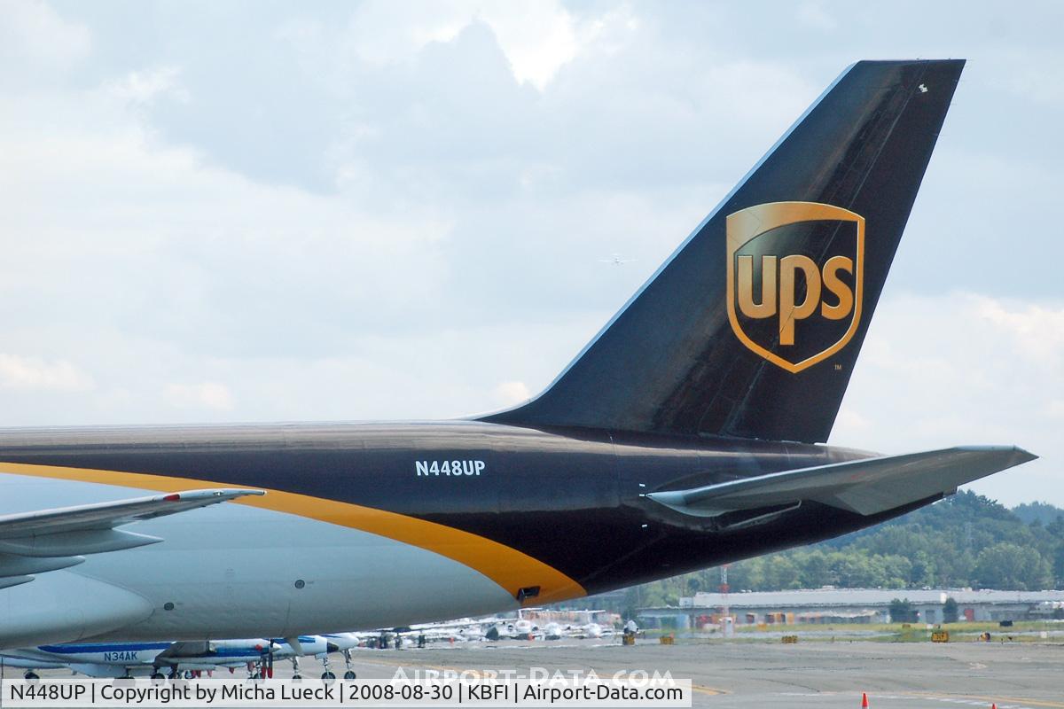 N448UP, 1995 Boeing 757-24APF C/N 27737, At Boeing Field