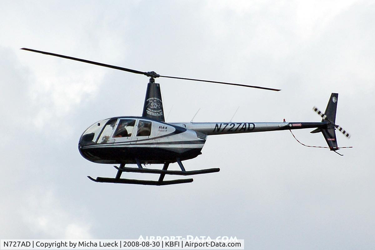 N727AD, 2006 Robinson R44 II C/N 11282, At Boeing Field