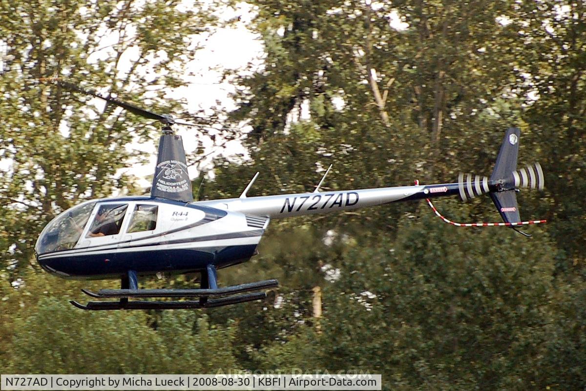N727AD, 2006 Robinson R44 II C/N 11282, At Boeing Field