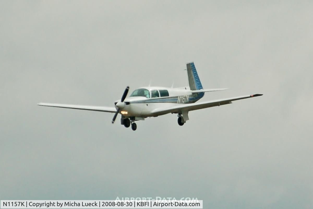 N1157K, 1981 Mooney M20K C/N 25-0644, At Boeing Field