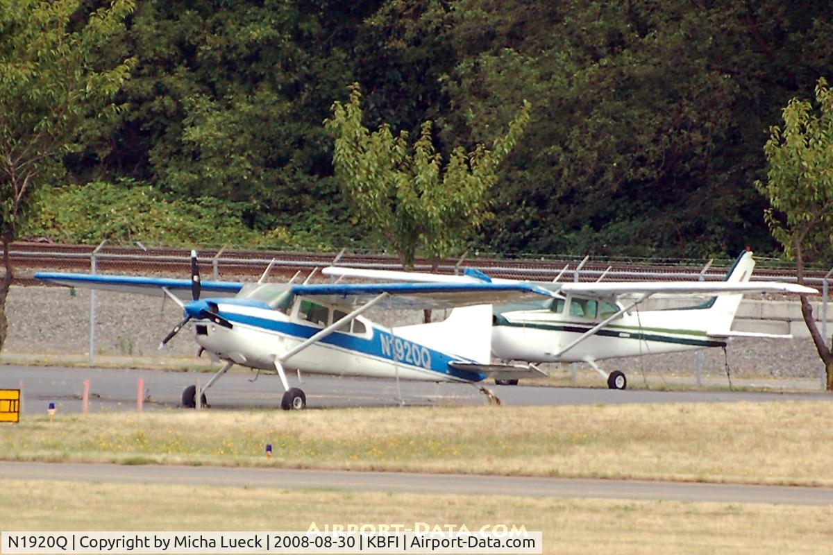 N1920Q, 1977 Cessna A185F Skywagon 185 C/N 18503502, At Boeing Field