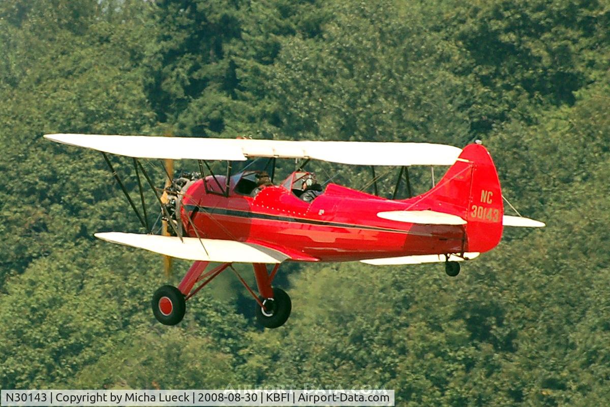 N30143, 1941 Waco UPF-7 C/N 5540, At Boeing Field