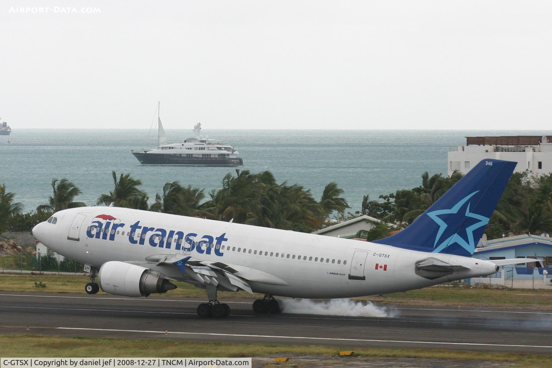 C-GTSX, 1989 Airbus A310-304 C/N 527, Landing 10