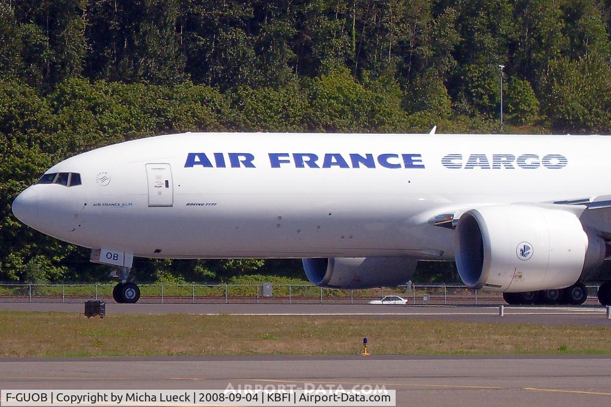 F-GUOB, 2008 Boeing 777-F28 C/N 32965, Still with test registration N5023Q
