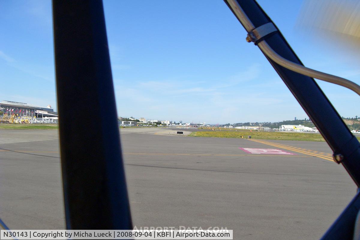 N30143, 1941 Waco UPF-7 C/N 5540, Taxiing to the runway at FI