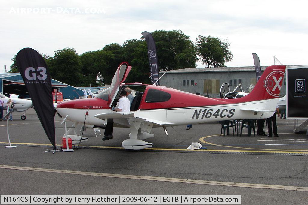N164CS, 2009 Cirrus SR20 C/N 2023, Cirrus SR20 exhibited at 2009 AeroExpo at Wycombe Air Park