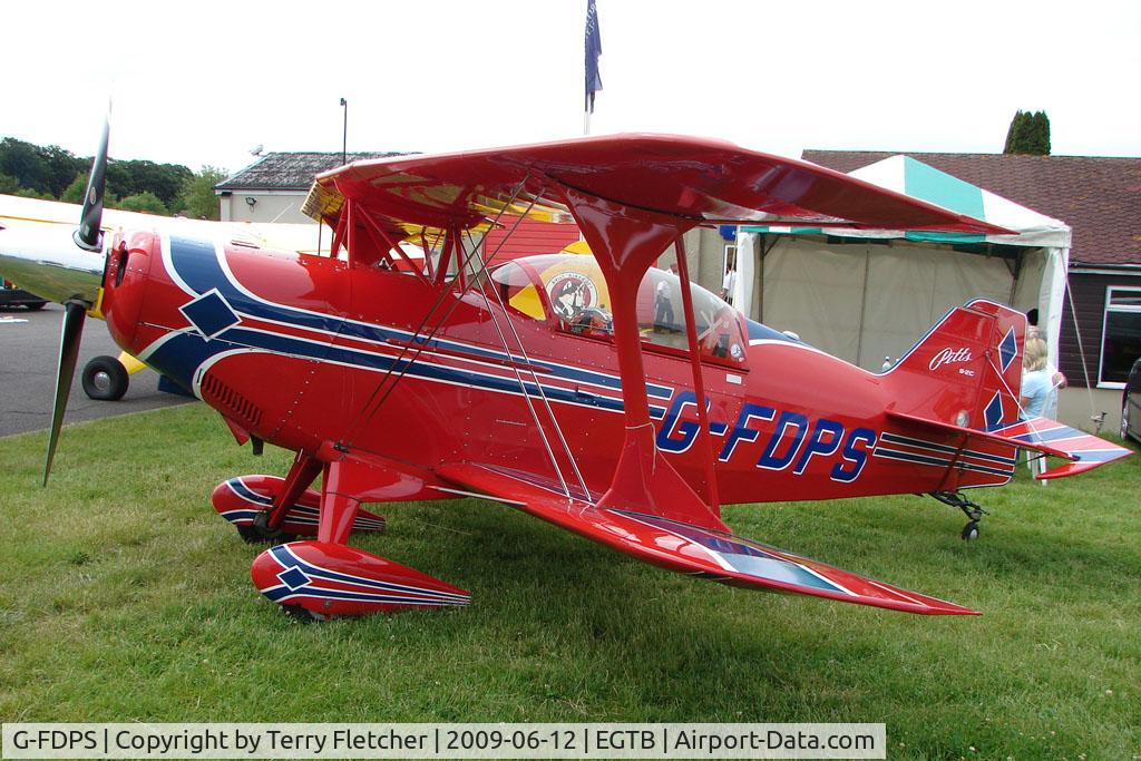 G-FDPS, 2004 Aviat Pitts S-2C Special C/N 6066, Aviat Pitts exhibited at 2009 AeroExpo at Wycombe Air Park
