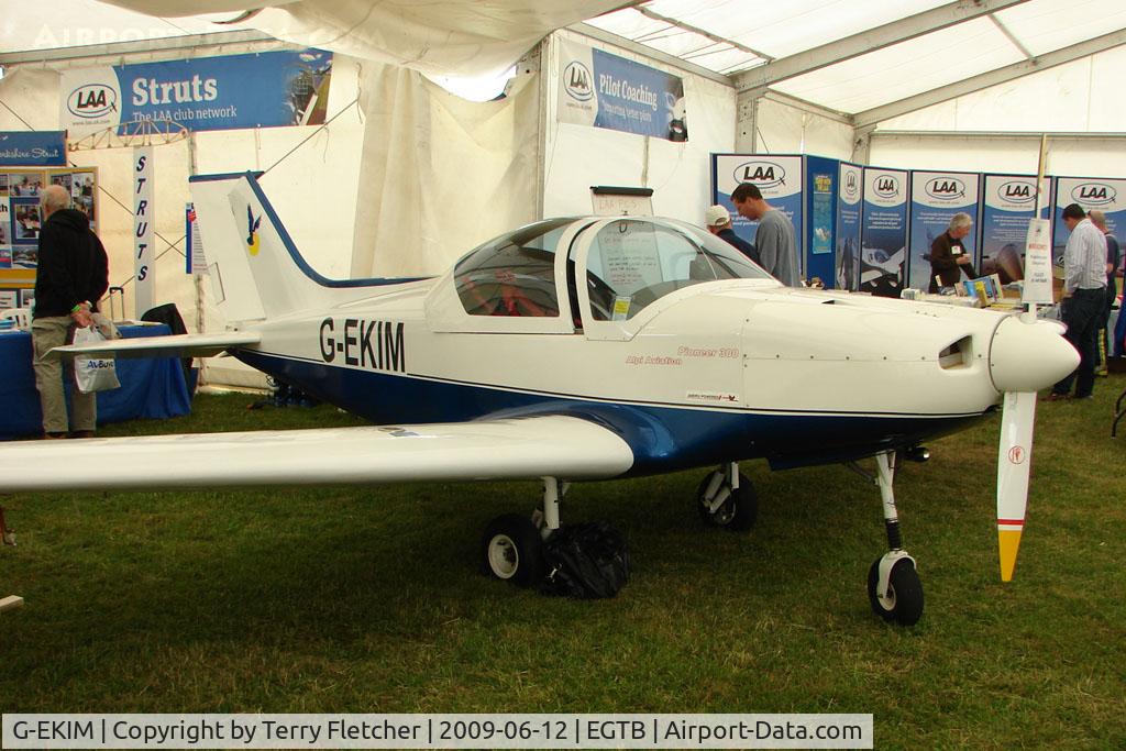G-EKIM, 2007 Alpi Aviation Pioneer 300 C/N PFA 330-14491, Pioneer 300 exhibited at 2009 AeroExpo at Wycombe Air Park
