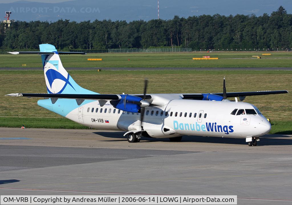 OM-VRB, 1993 ATR 72-202 C/N 367, Charter to Paris.