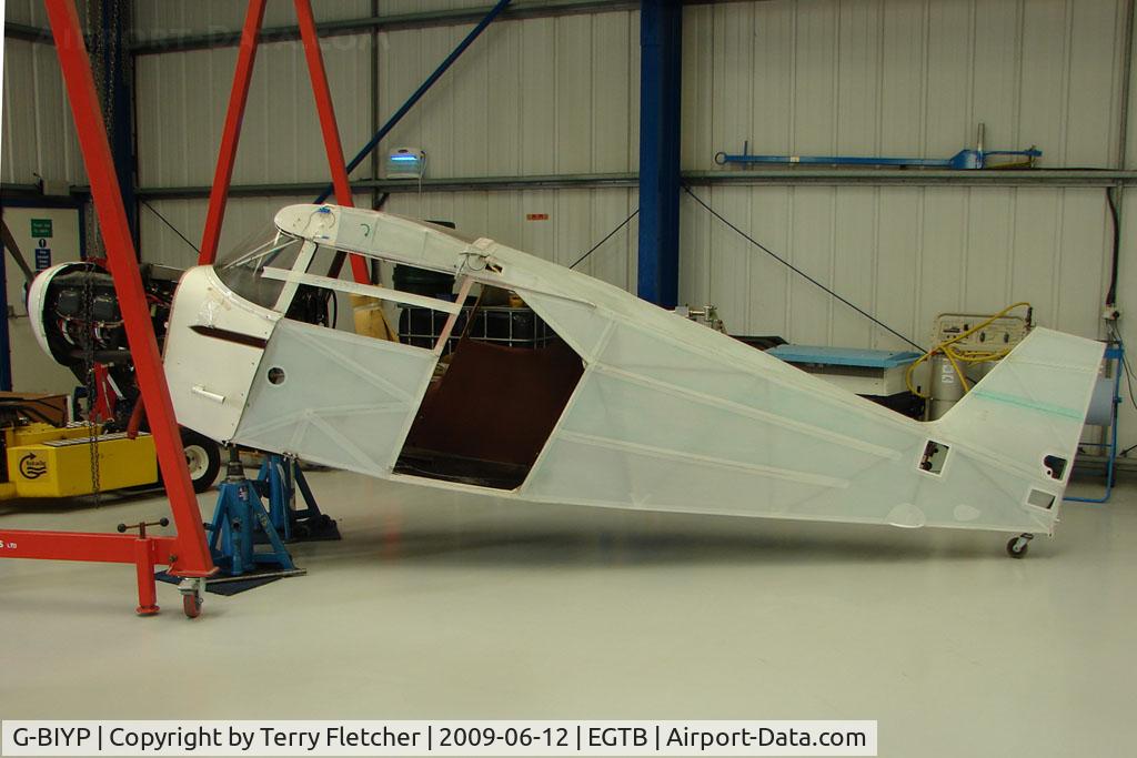 G-BIYP, 1952 Piper PA-20-135 Pacer Pacer C/N 20-802, Pa20 on re-build at Booker