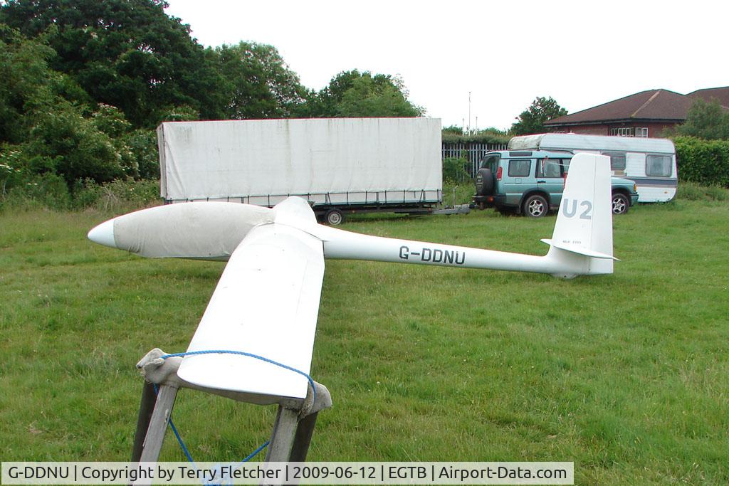 G-DDNU, 1977 PZL-Bielsko SZD-42-1 Jantar 2 C/N B-783, Resident Glider at Booker