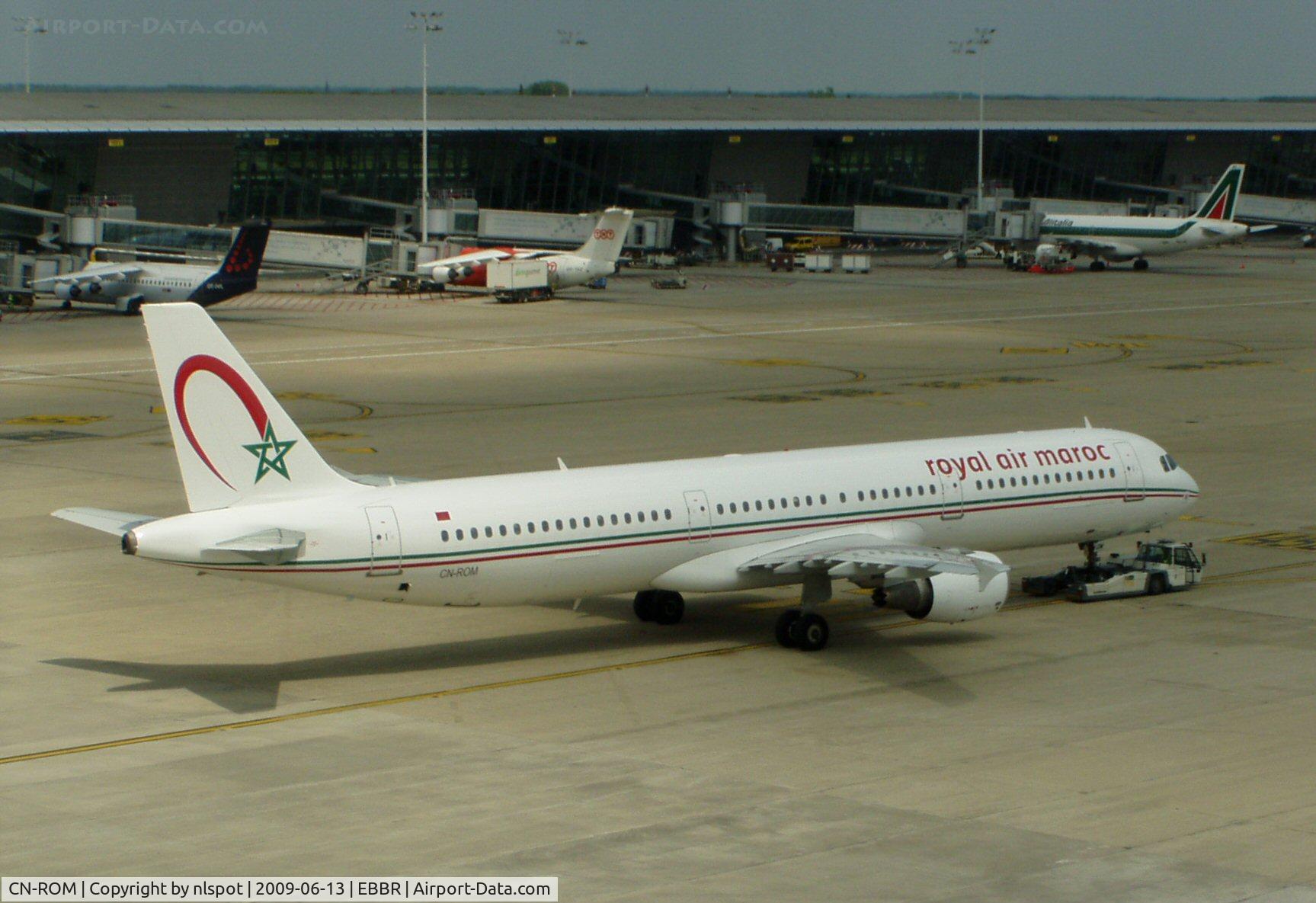 CN-ROM, 2007 Airbus A321-211 C/N 3070, now in new Royal Air Maroc colours, was in Atlas Blue colours.