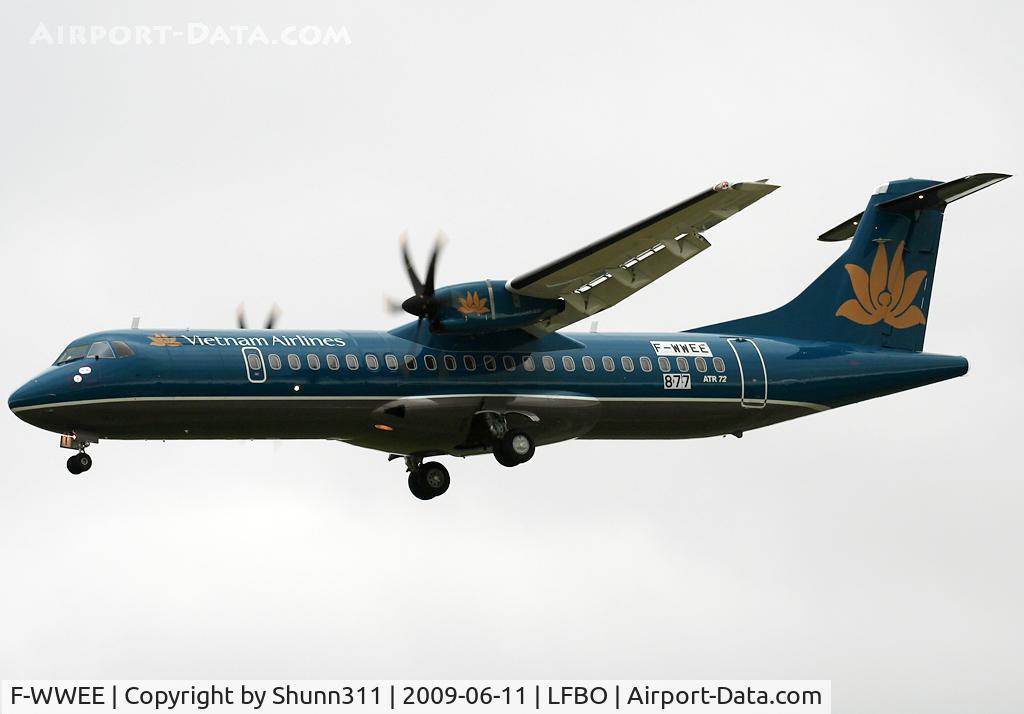 F-WWEE, 2009 ATR 72-212A C/N 877, C/n 877 - First ATR72-500 for Vietnam Airlines