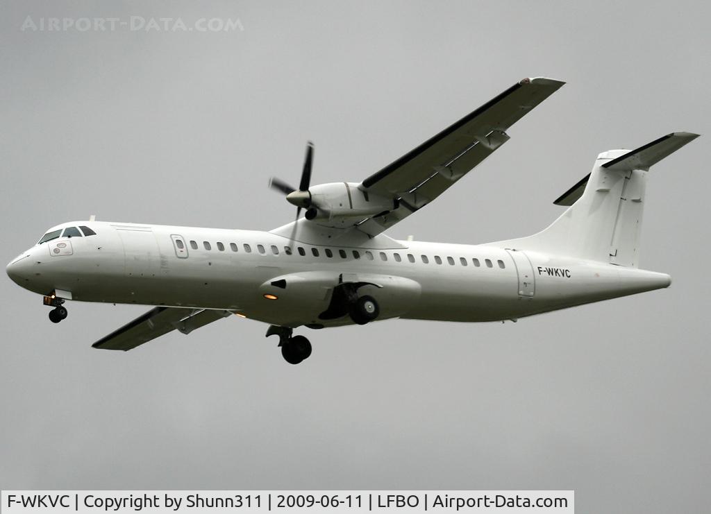 F-WKVC, 1996 ATR 72-202 C/N 483, C/n 483 - To be CN-COD for Royal Air Maroc Express