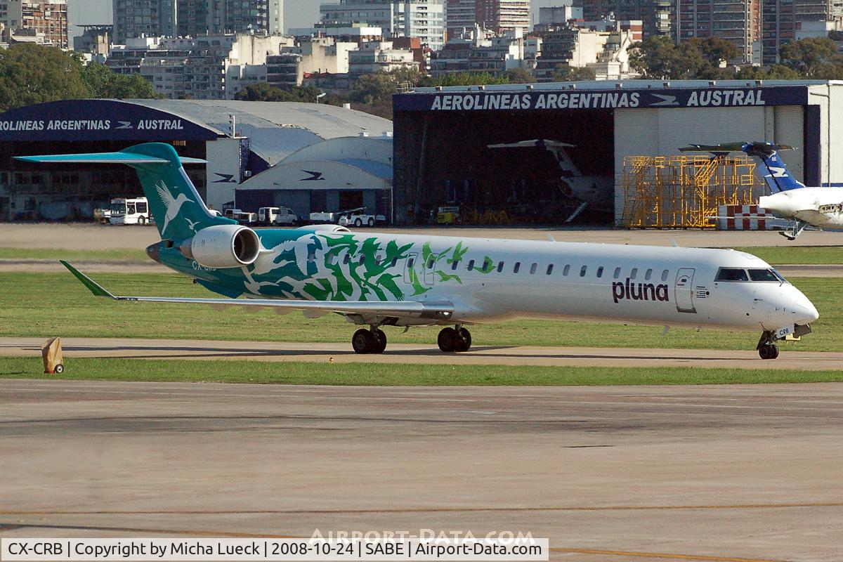 CX-CRB, 2008 Bombardier CRJ-900LR (CL-600-2D24) C/N 15169, At Aeroparque