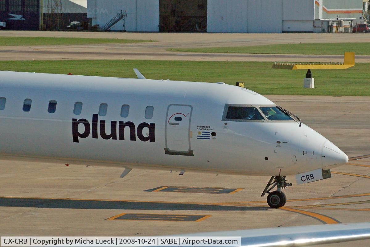 CX-CRB, 2008 Bombardier CRJ-900LR (CL-600-2D24) C/N 15169, At Aeroparque