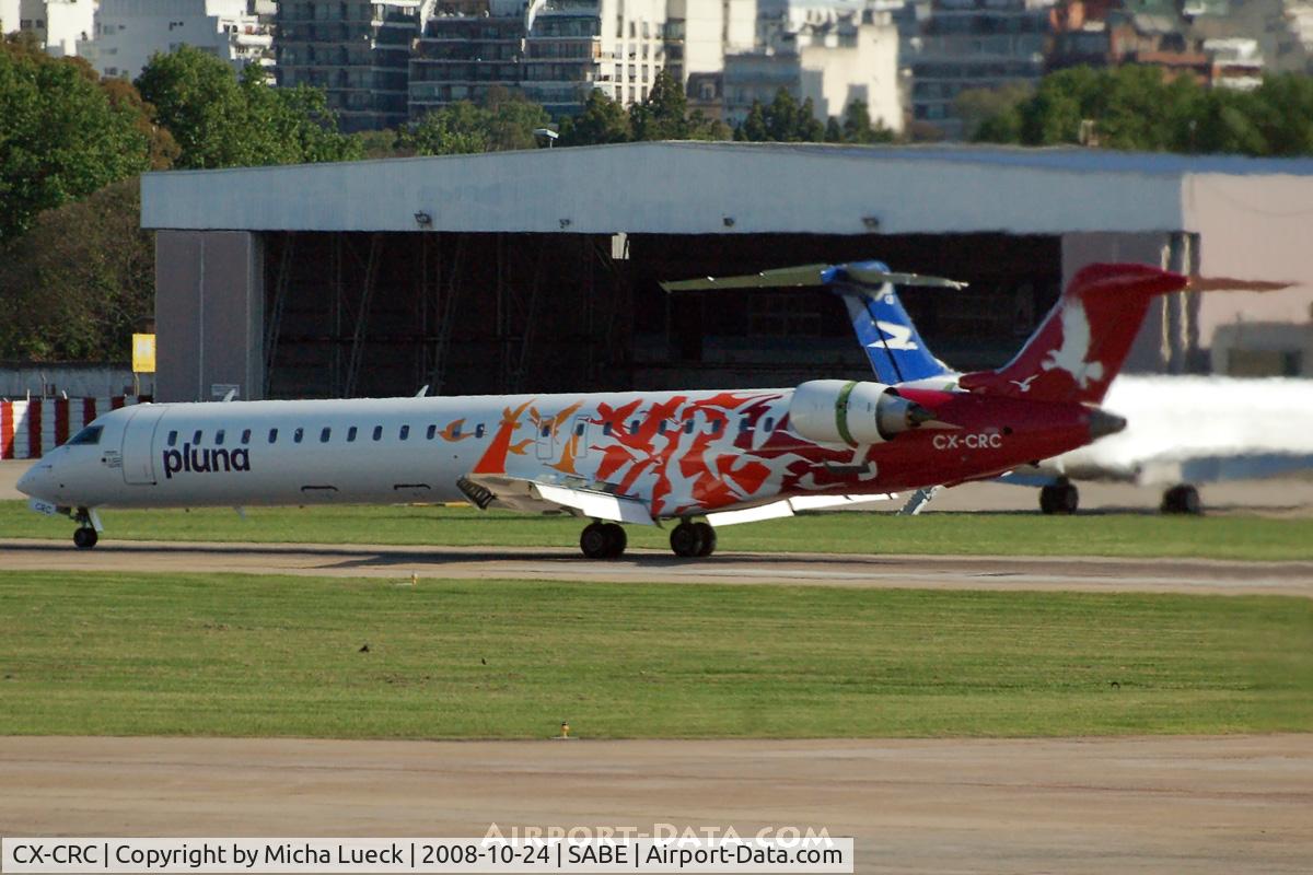 CX-CRC, 2008 Bombardier CRJ-900LR (CL-600-2D24) C/N 15175, At Aeroparque