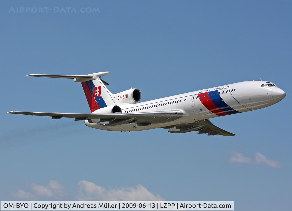 OM-BYO, 1989 Tupolev Tu-154M C/N 89A803, Airshow Piestany