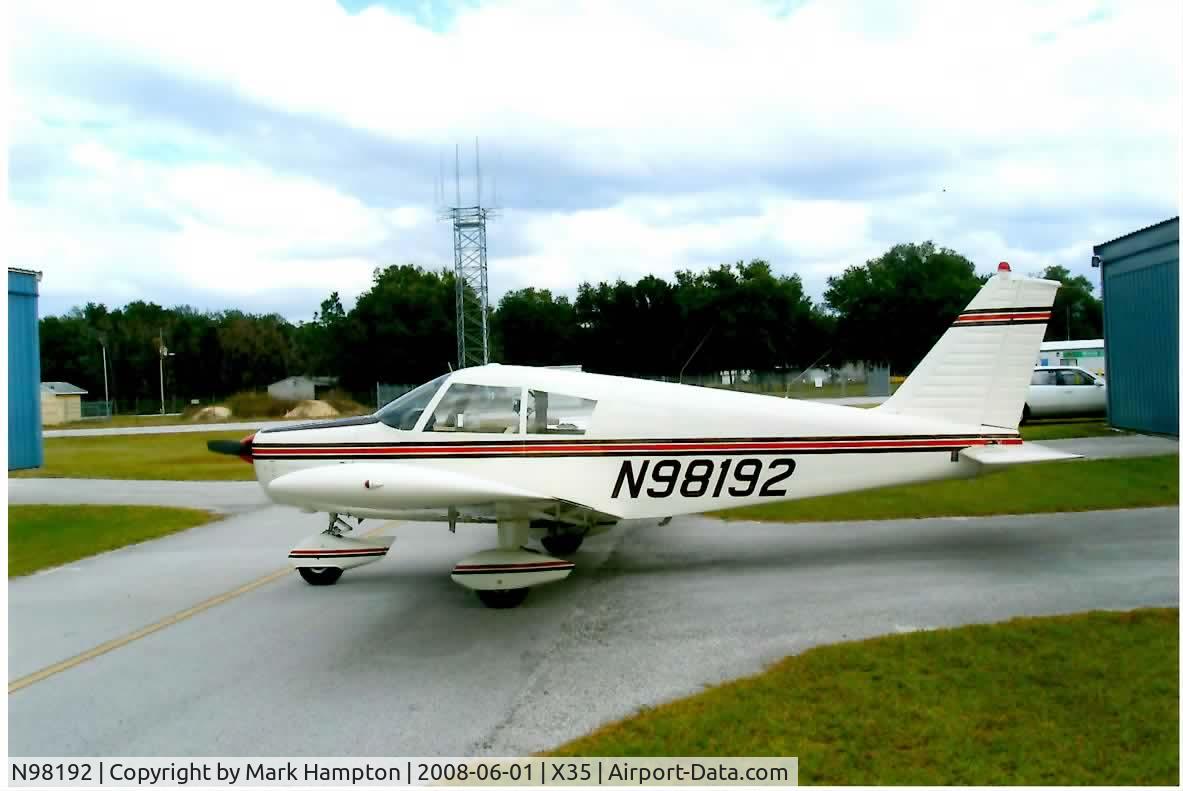 N98192, 1969 Piper PA-28-140 C/N 28-26095, 1969 Piper Cherokee