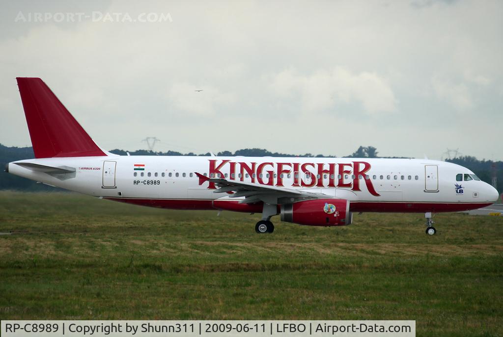 RP-C8989, 2009 Airbus A320-232 C/N 3621, C/n 3621 - Kingfisher Airlines ntu... On delivery to Zest Airways