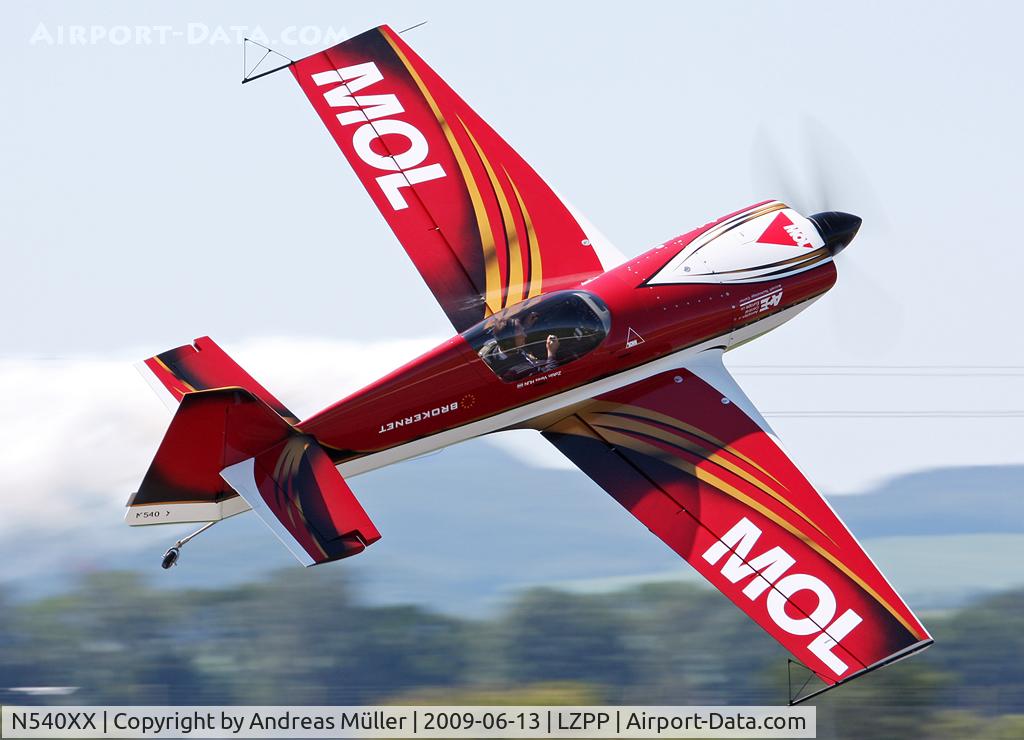 N540XX, 2008 MX Aircraft MXS C/N 6, Airshow Piestany