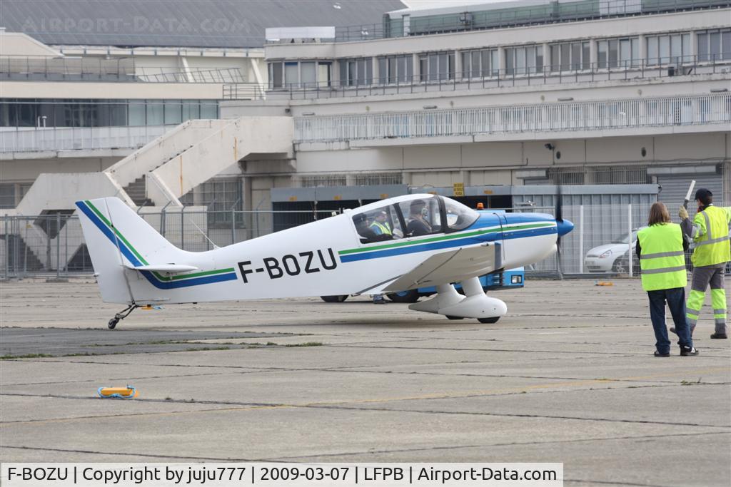 F-BOZU, CEA Jodel DR-221 Dauphin C/N 76, on transit at Le Bourget for Womens Day 2009