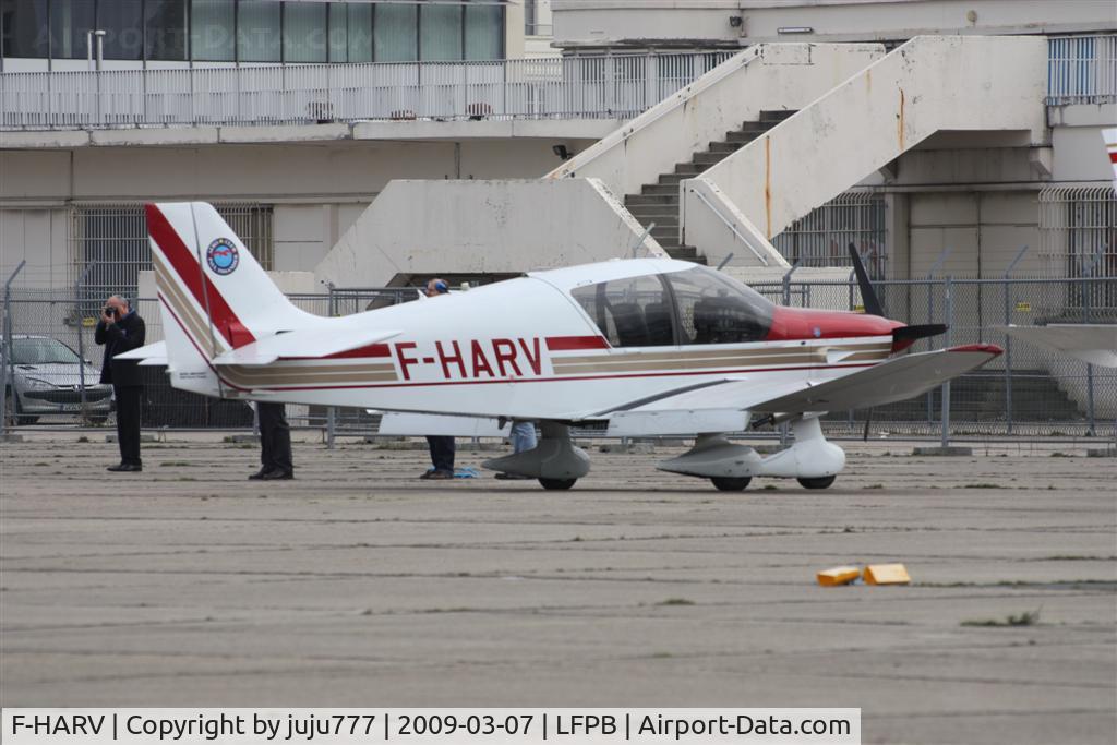 F-HARV, 2007 Robin DR-400-140B Major C/N 2625, on transit at Le Bourget for Womens Day 2009