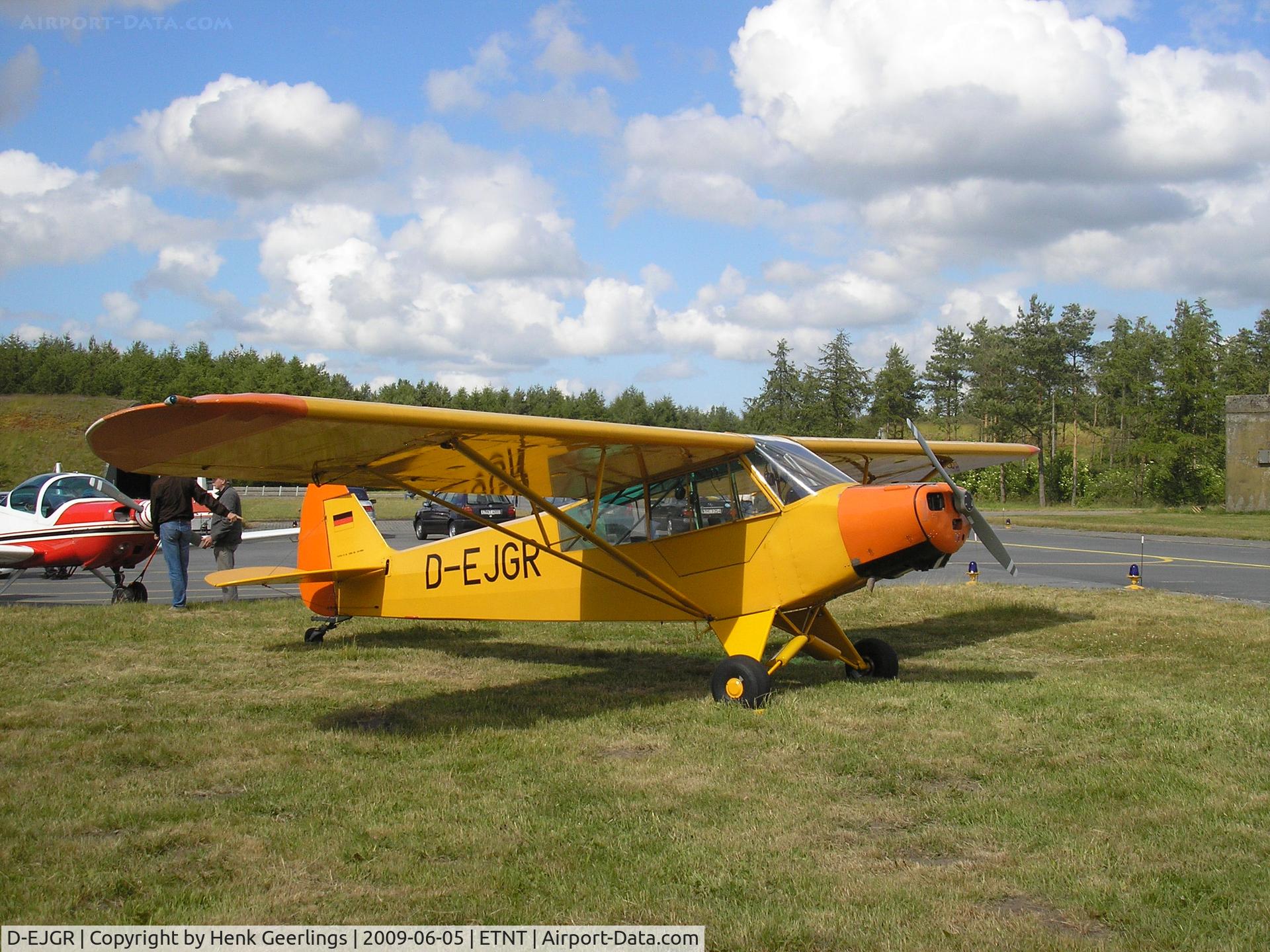 D-EJGR, 1954 Piper L-18C Super Cub (PA-18-95) C/N 18-3454, Openday at Wittmund Air Force Base , Germany
