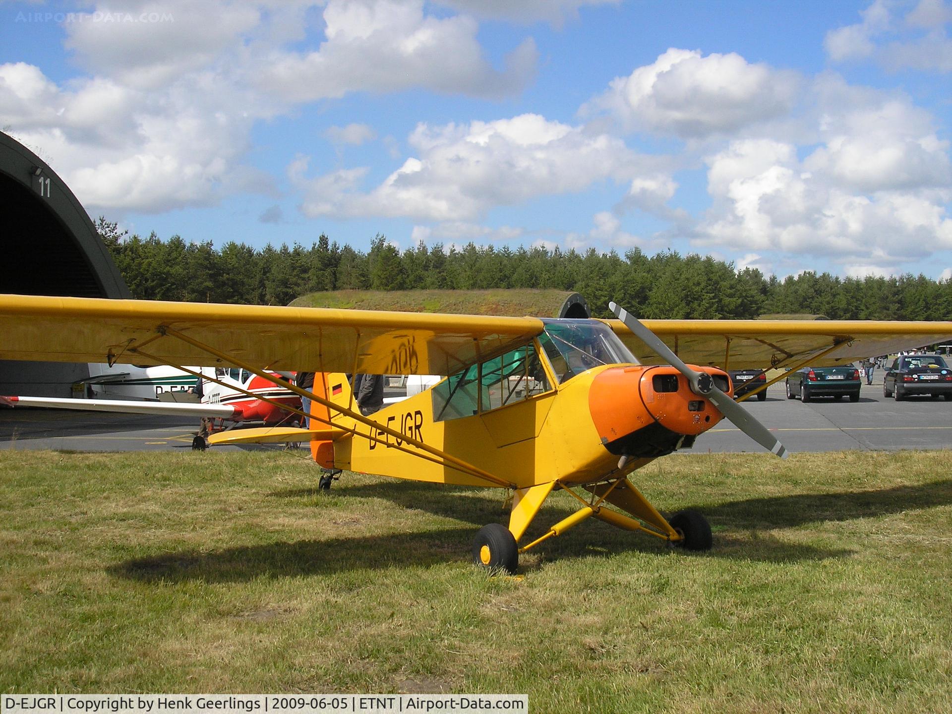 D-EJGR, 1954 Piper L-18C Super Cub (PA-18-95) C/N 18-3454, Openday at Wittmund Air Force Base , Germany